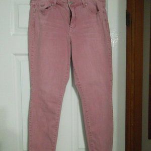 Nine West Women's Dusty Orchard Skinny Ankle Jeans Size 12